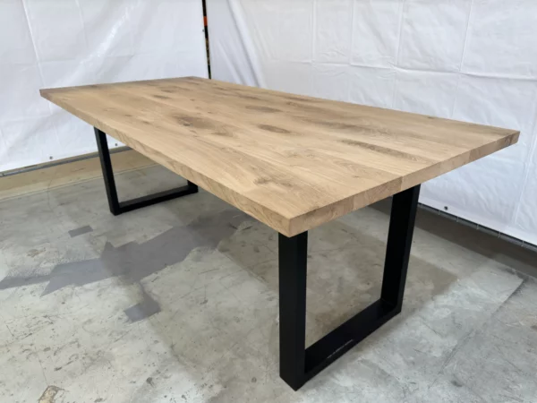 Massieve eiken tafel - Rechthoek - Afbeelding 11