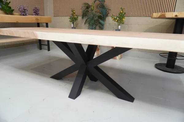 Table en bois de suar massif - L300cm L97/106cm – Image 19