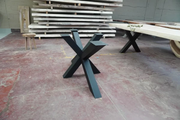 Table en bois de suar massif - L300cm L97/106cm – Image 21