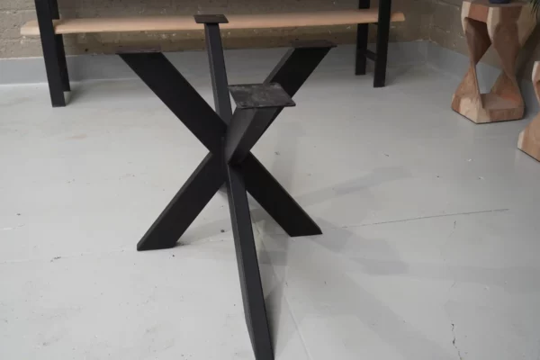 Table en bois de Suar massif - L350cm L92/122cm – Image 2