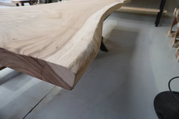 Table en bois de Suar massif - L350cm L92/122cm – Image 19