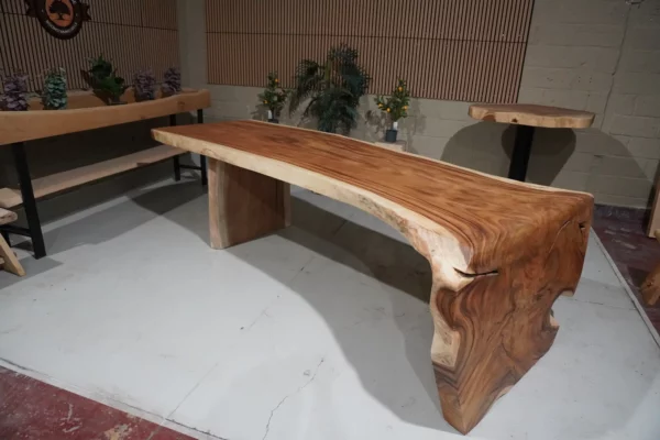 Table cascade en suar massif - L300cm B110/135cm – Image 5