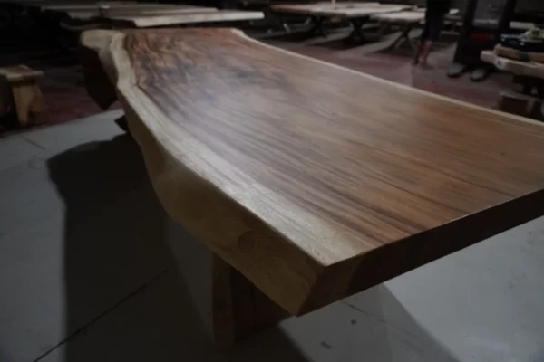 Table cascade en suar massif - L300cm B110/135cm – Image 7