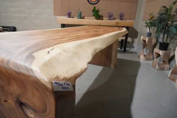 Table cascade en suar massif - L300cm B110/135cm – Image 9