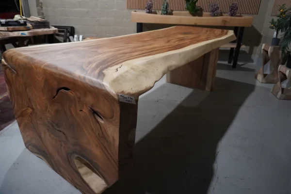 Table cascade en suar massif - L300cm B110/135cm – Image 17