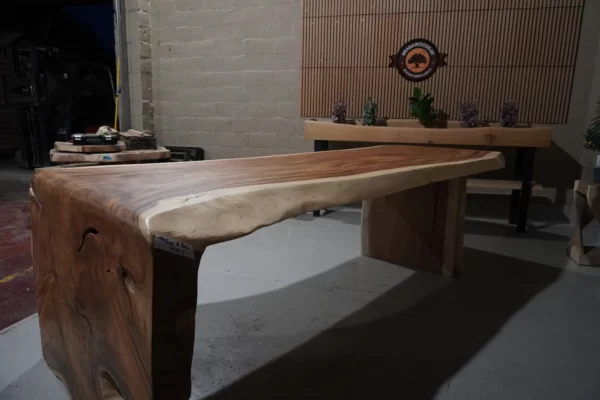 Table cascade en suar massif - L300cm B110/135cm – Image 18