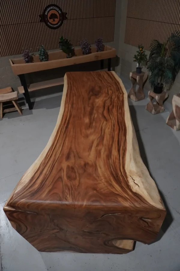 Table cascade en suar massif - L300cm B110/135cm – Image 19