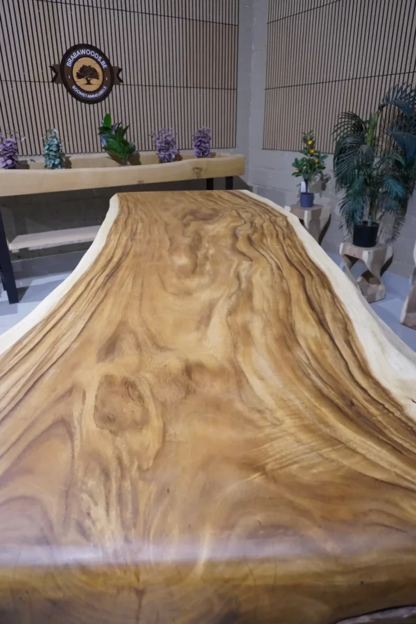 Table cascade en suar massif - L300cm B110/135cm – Image 24