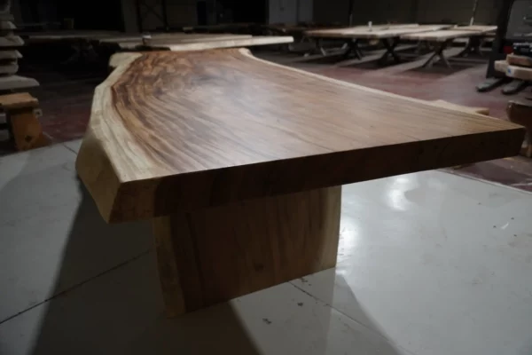 Table cascade en suar massif - L300cm B110/135cm – Image 26