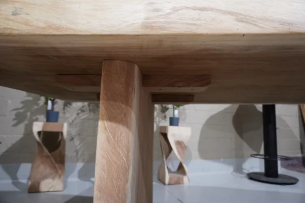 Table cascade en suar massif - L300cm B110/135cm – Image 33