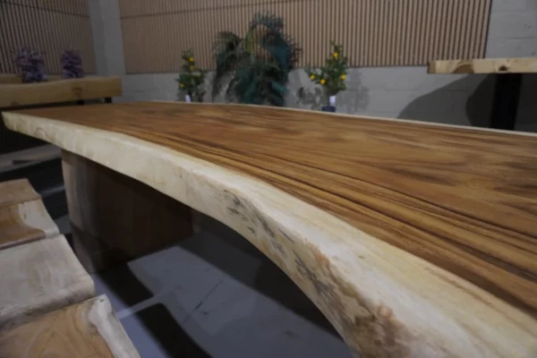 Table cascade en suar massif - L300cm B110/135cm – Image 35