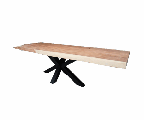 Table en bois de suar massif - L300cm L97/106cm