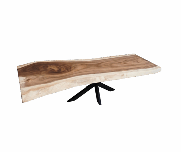 Table en bois de suar massif - L300cm L86/90cm