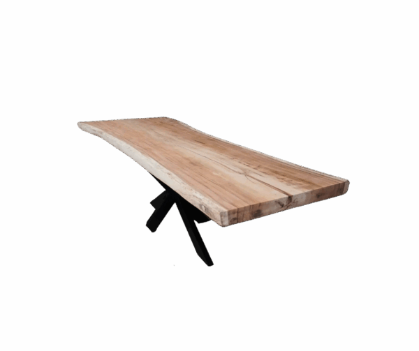 Table en bois de suar massif - L300cm L85/112cm