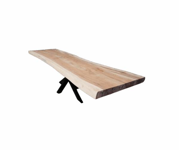 Table en bois de suar massif - L350cm L84/95cm