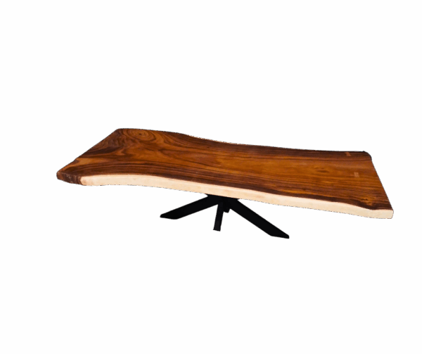 Table en bois de suar massif - L250cm W90/100cm